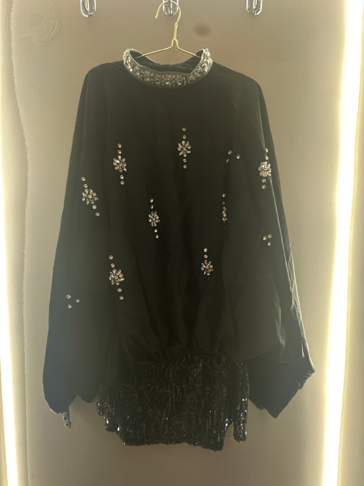 Crystal Embellished Skirt Co-Ord