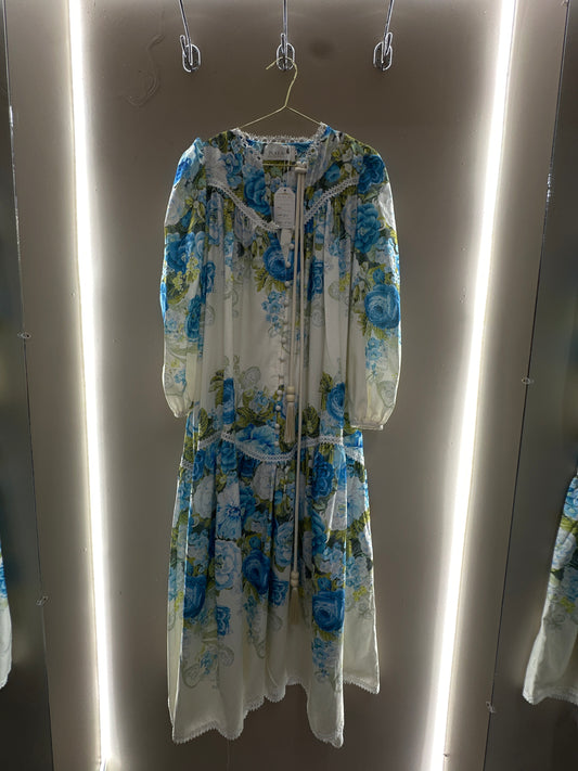 Azure Rose Cottage Dress