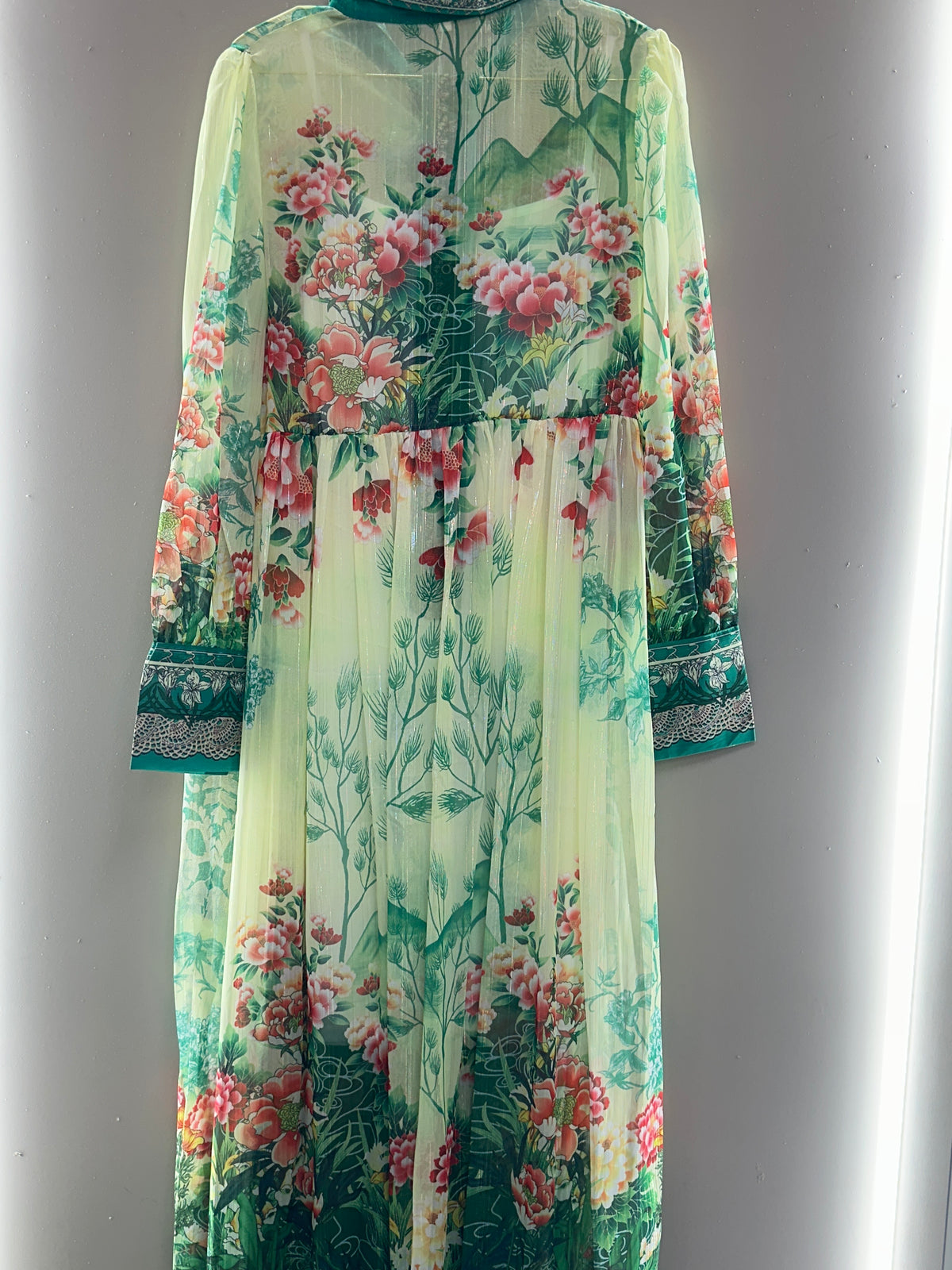 Botanical Bloom Maxi Dress