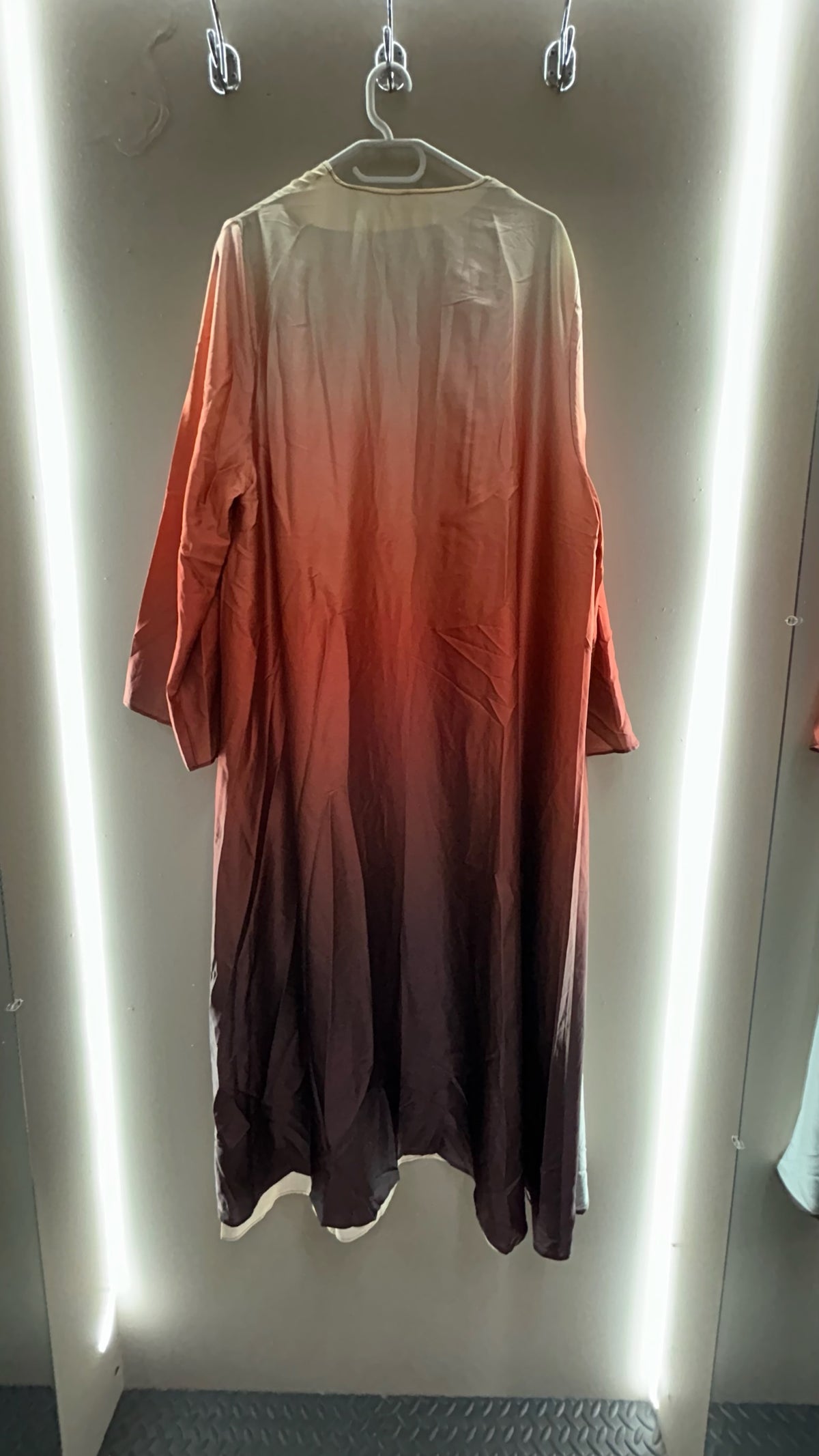 Ombre Open Abaya Set