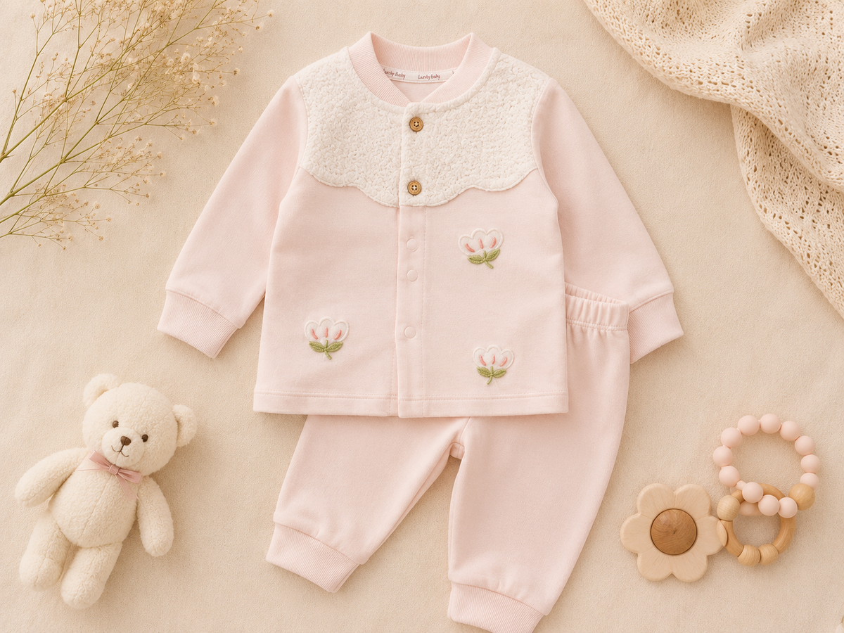 Floral Teddy Set
