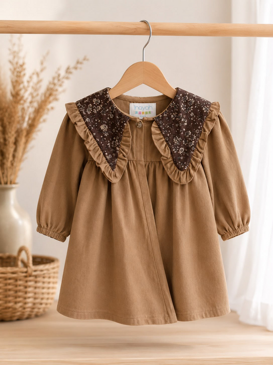 Autumn Blossom Peter Pan Dress