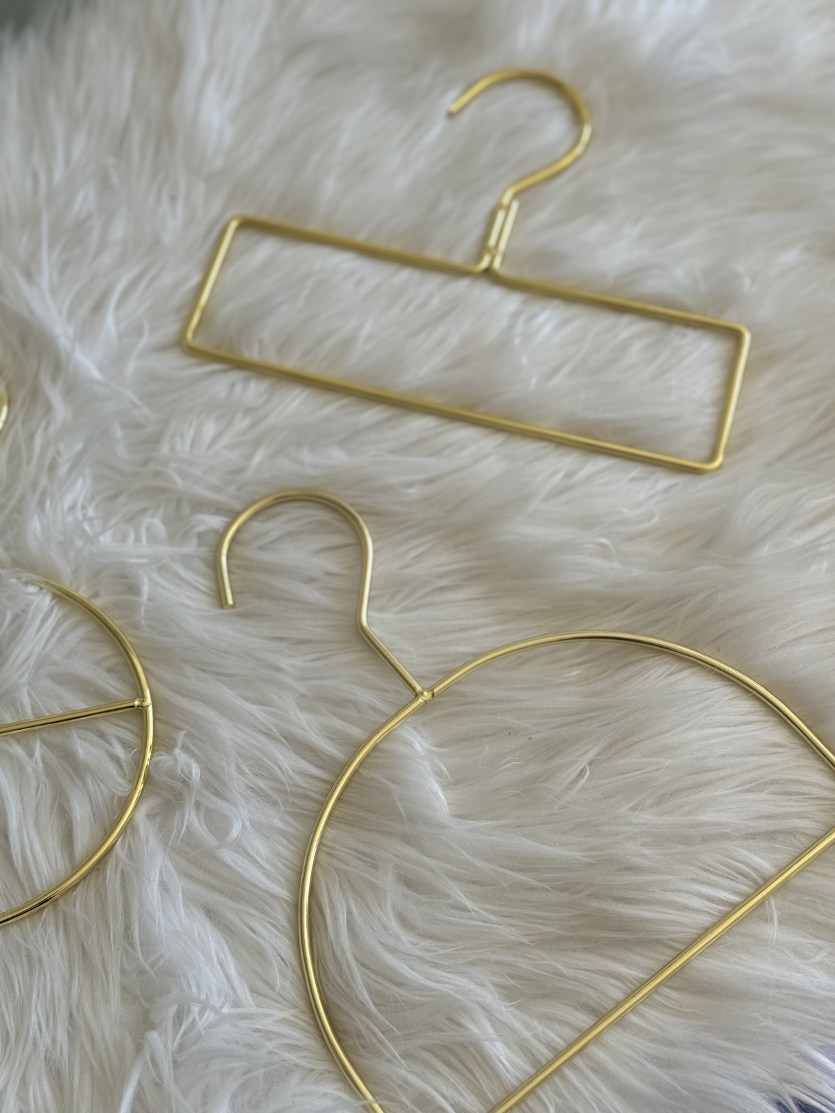 Gold Hijab Hangers — Set of 5