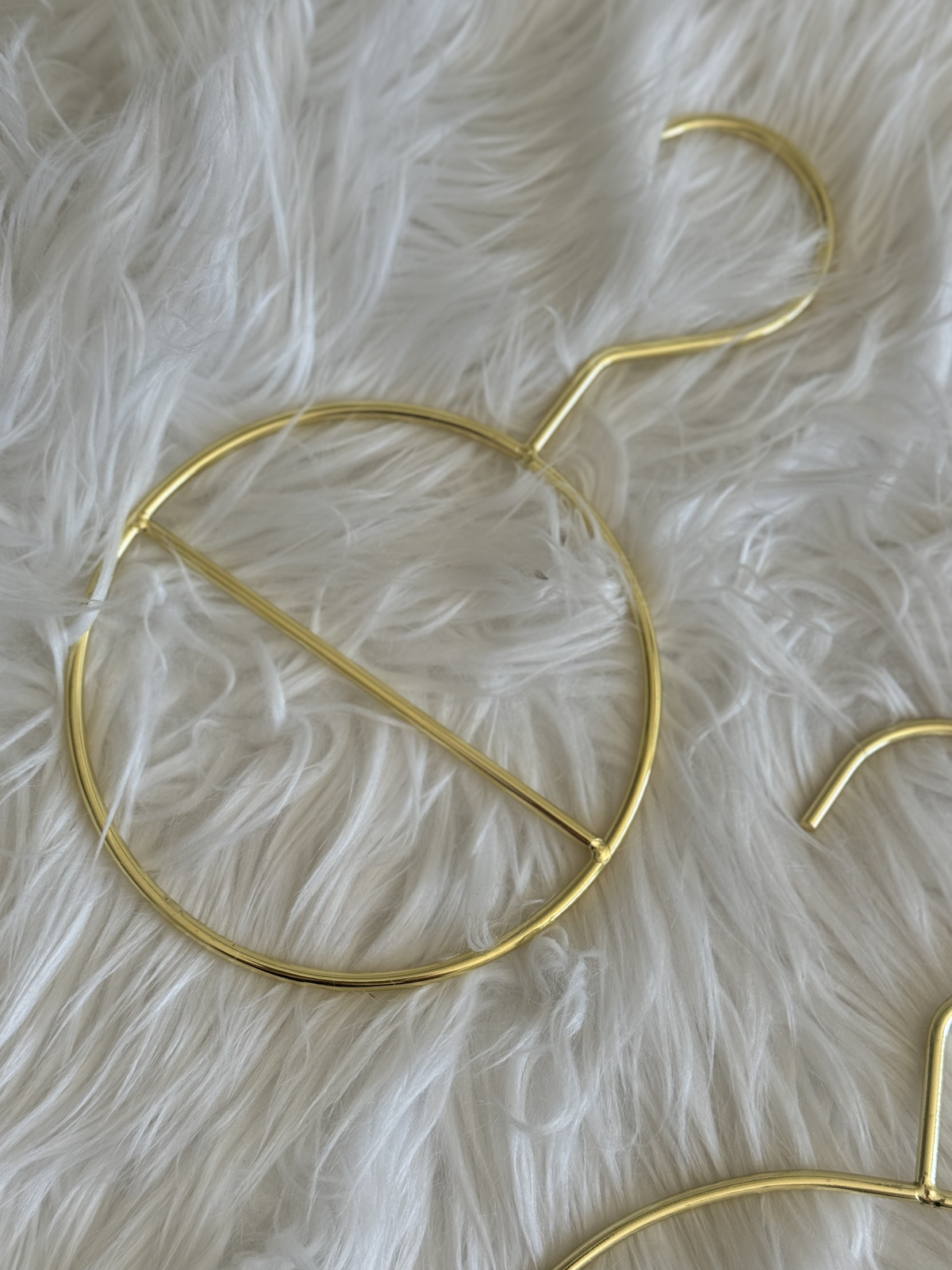 Gold Hijab Hangers — Set of 5