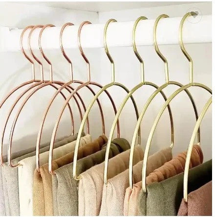 Gold Hijab Hangers — Set of 5
