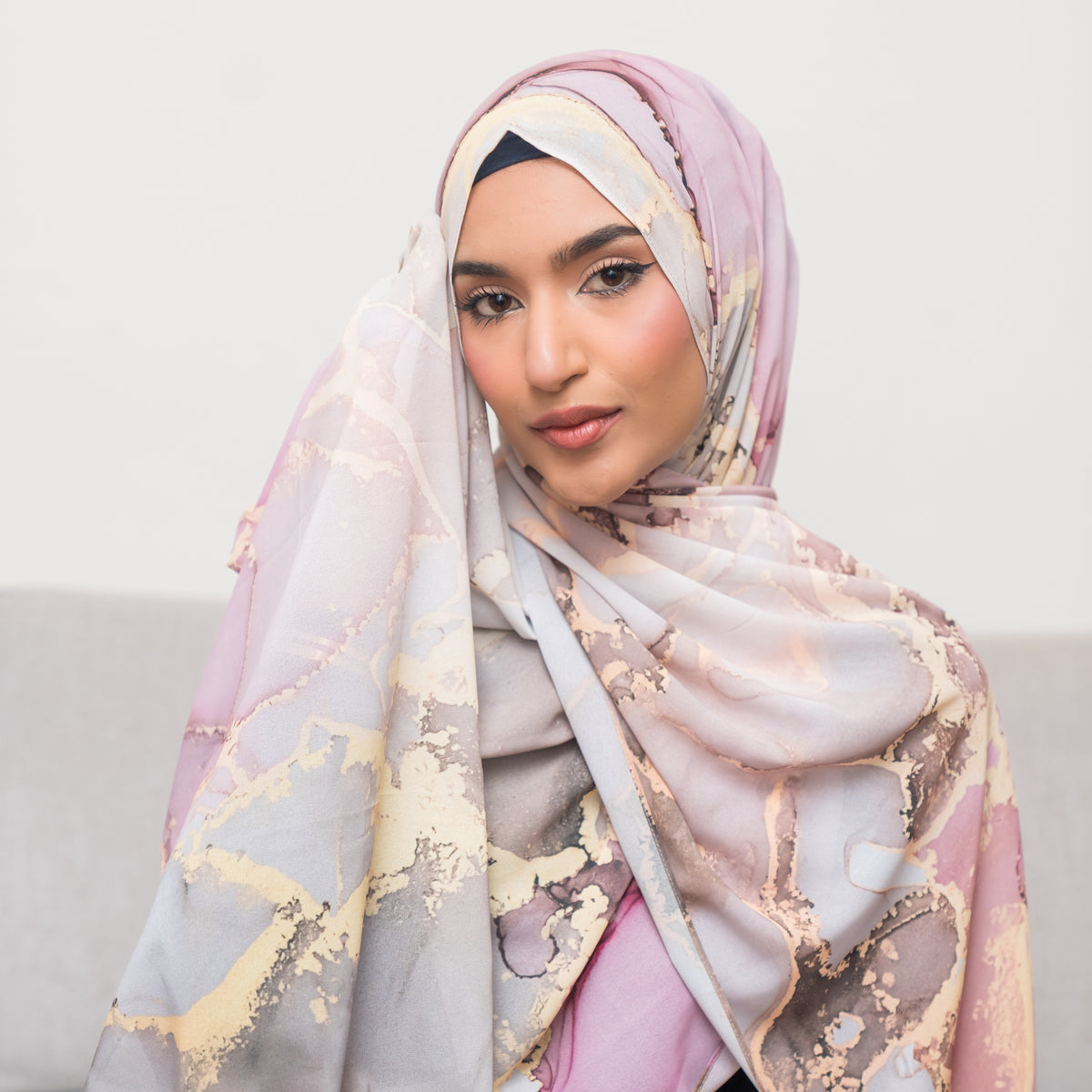 Rose quartz ~ luxury Chiffon
