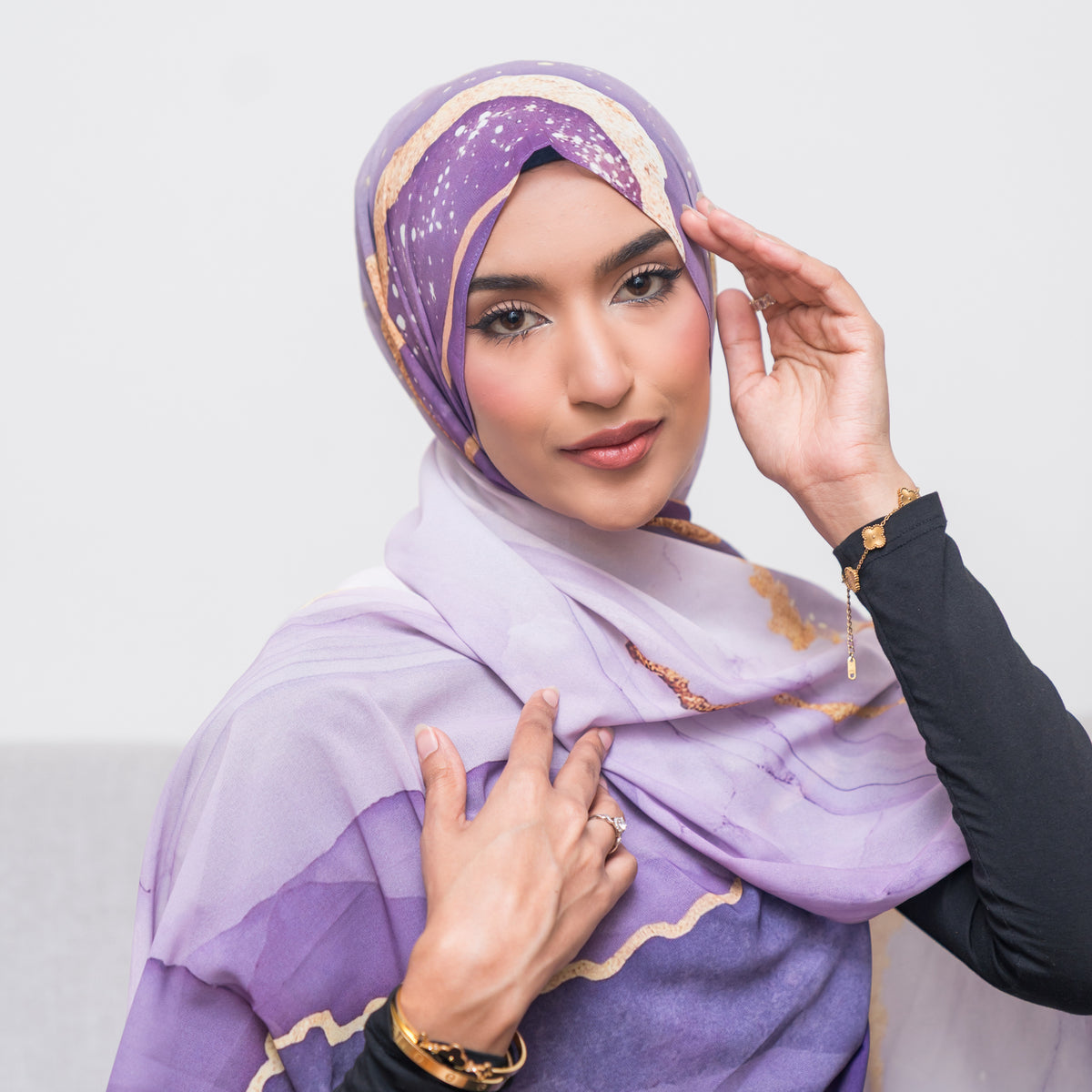 Lavender Glow ~ Luxury Chiffon