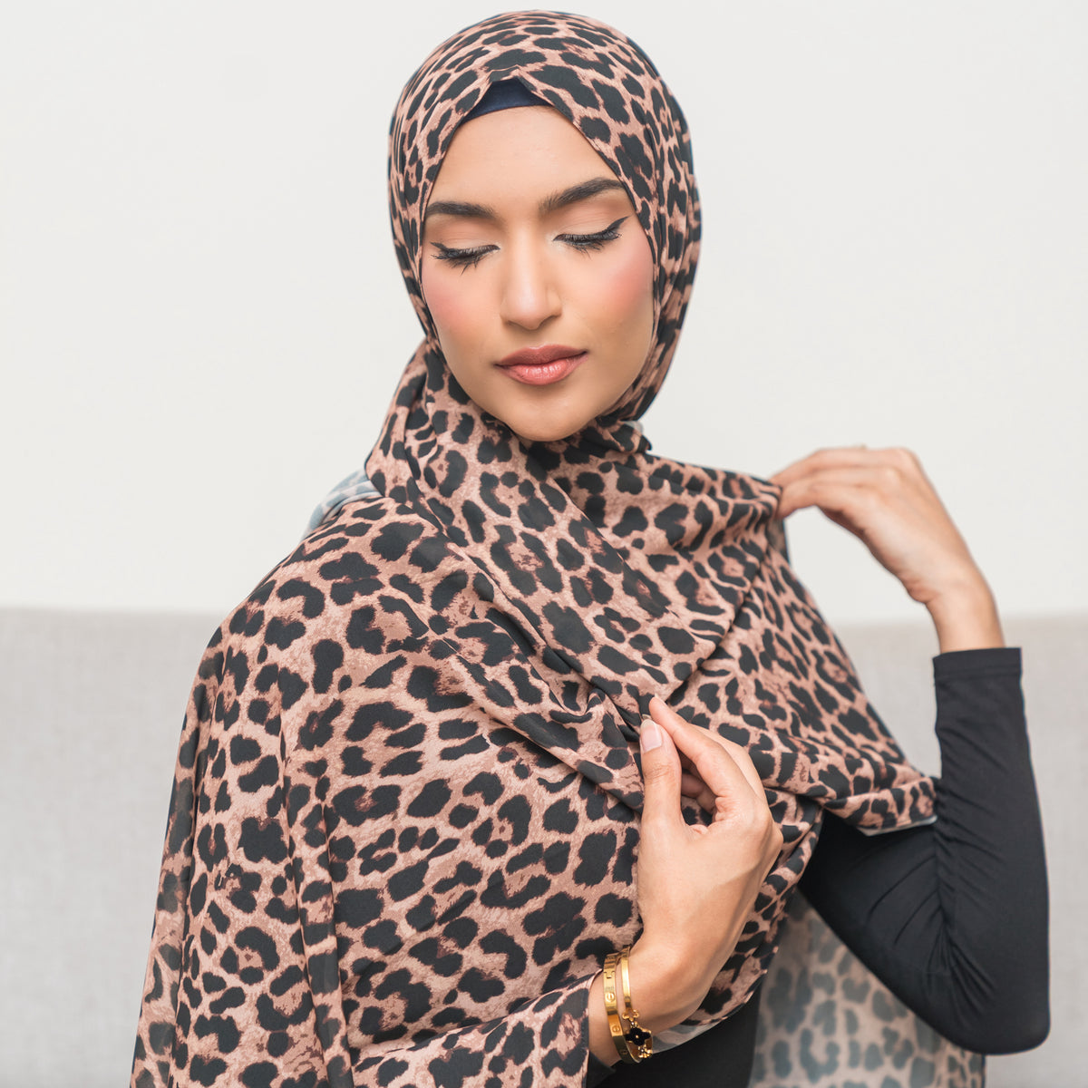 Leopard ~ Luxury Chiffon — view 2