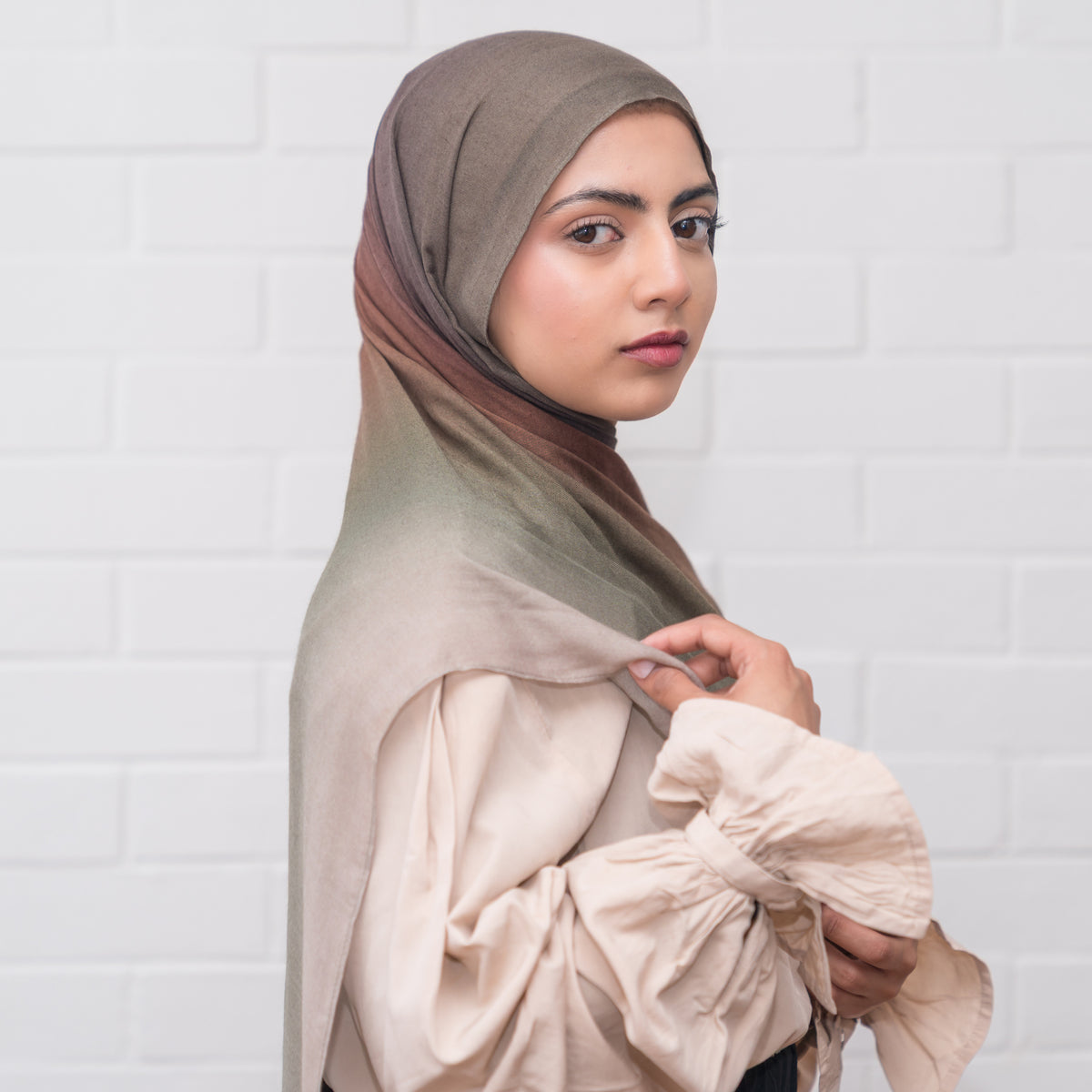Olive Ombre Luxury Modal