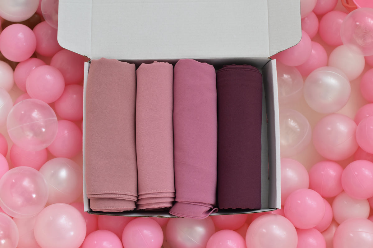 Set of 5 Luxury Chiffon (Shades of choice) — view 2
