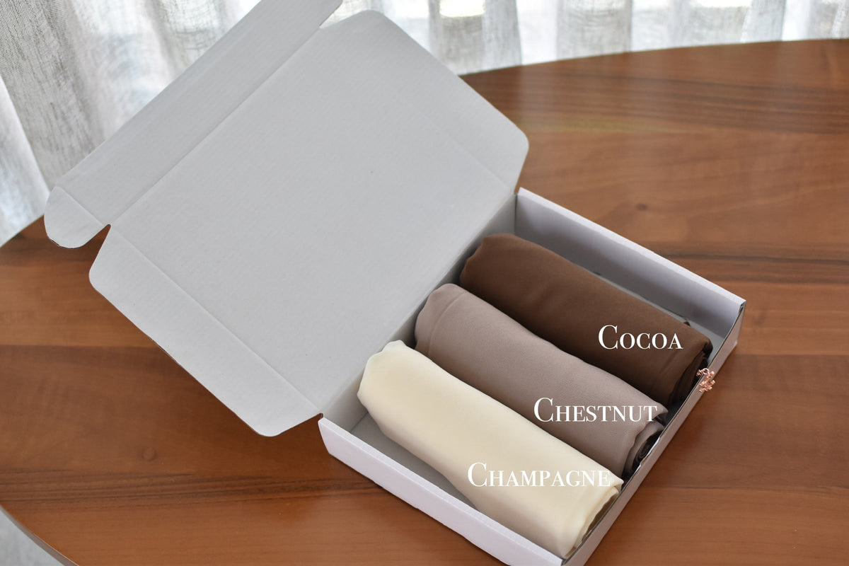 Neutral palette (individual shades) ~ Luxury Chiffon