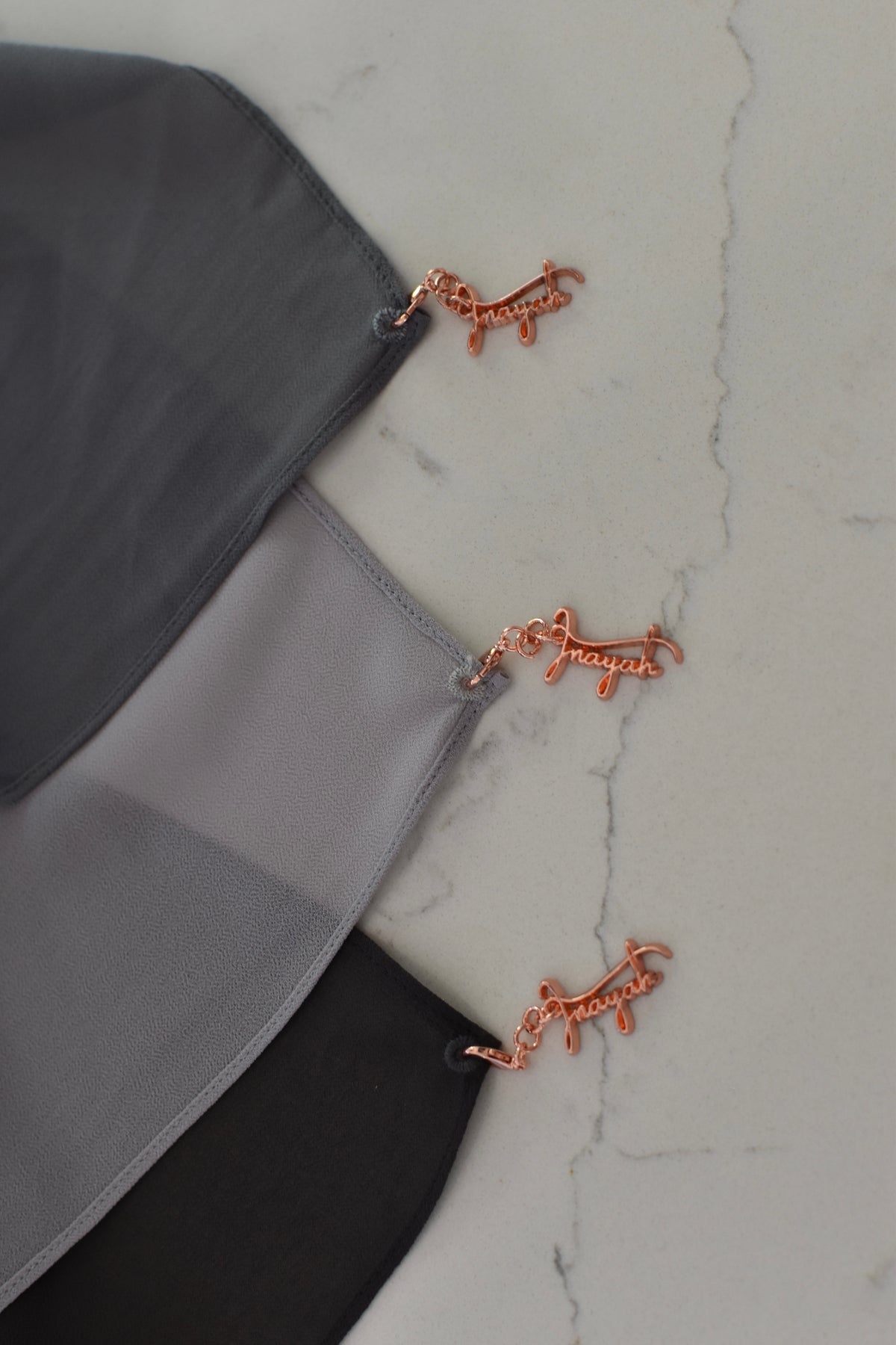 Grey palette (individual shades) ~ Luxury Chiffon — view 3