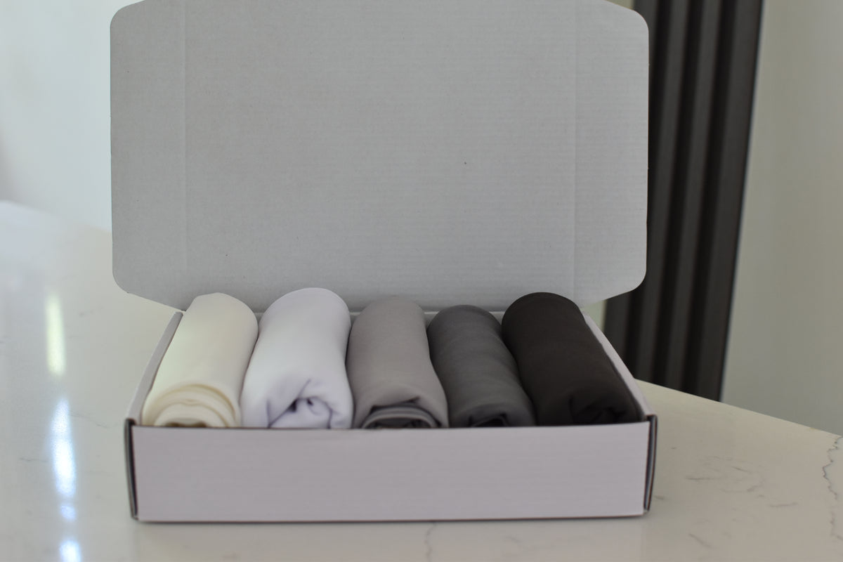 Grey palette (individual shades) ~ Luxury Chiffon — view 4
