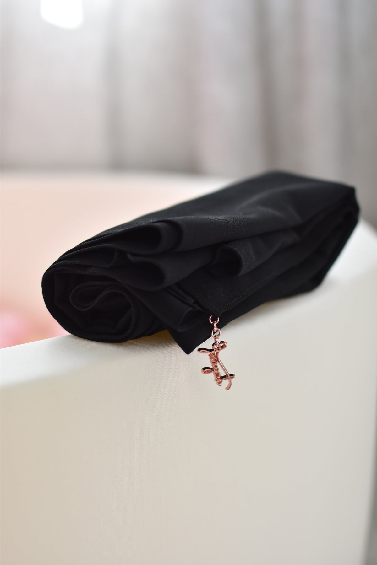 Black ~ Luxury Chiffon — view 3