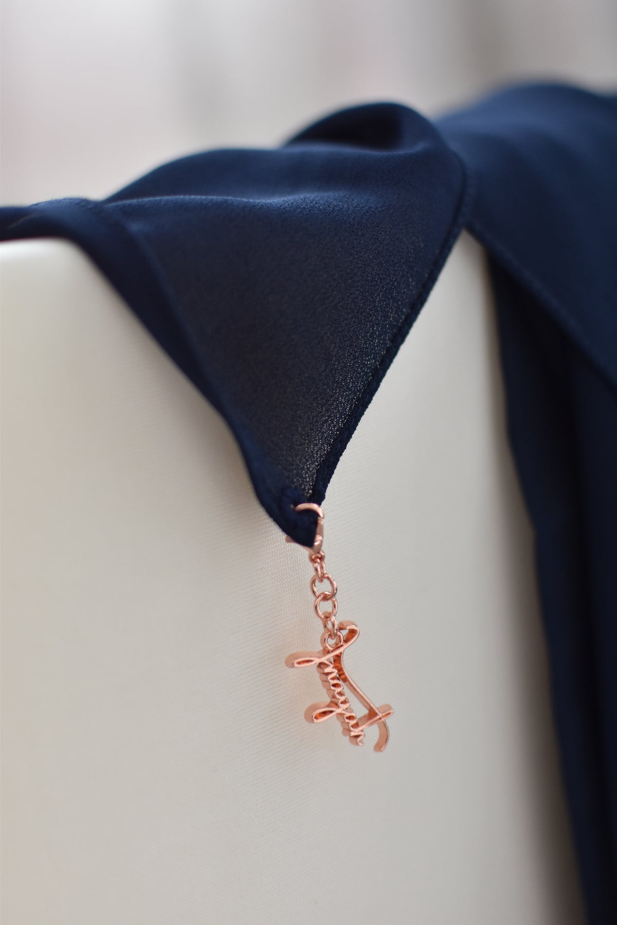 Navy ~ Luxury Chiffon — view 2