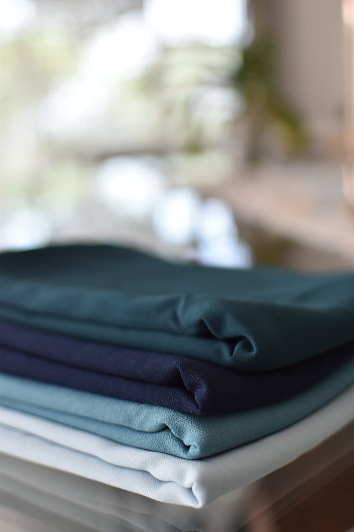 Navy ~ Luxury Chiffon — view 3