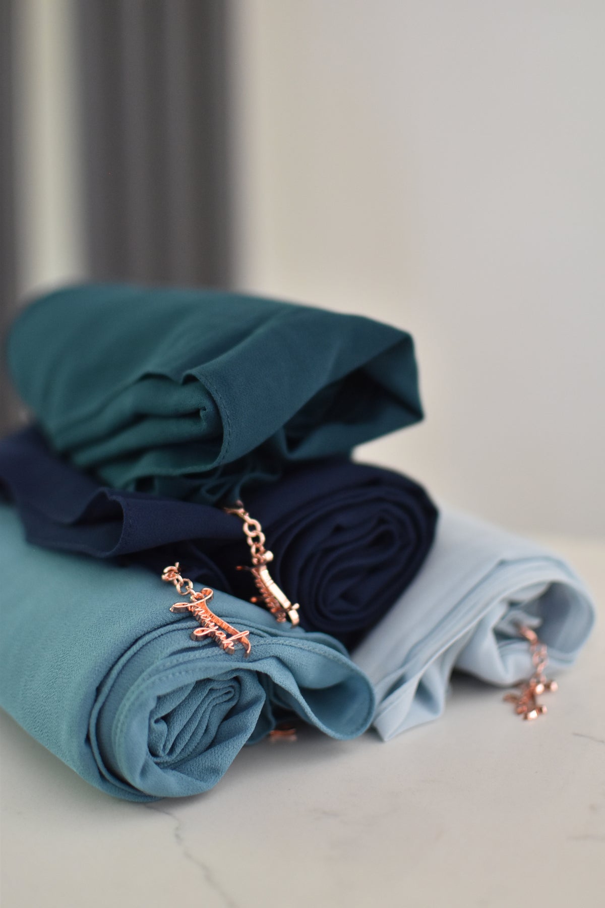 Navy ~ Luxury Chiffon — view 5