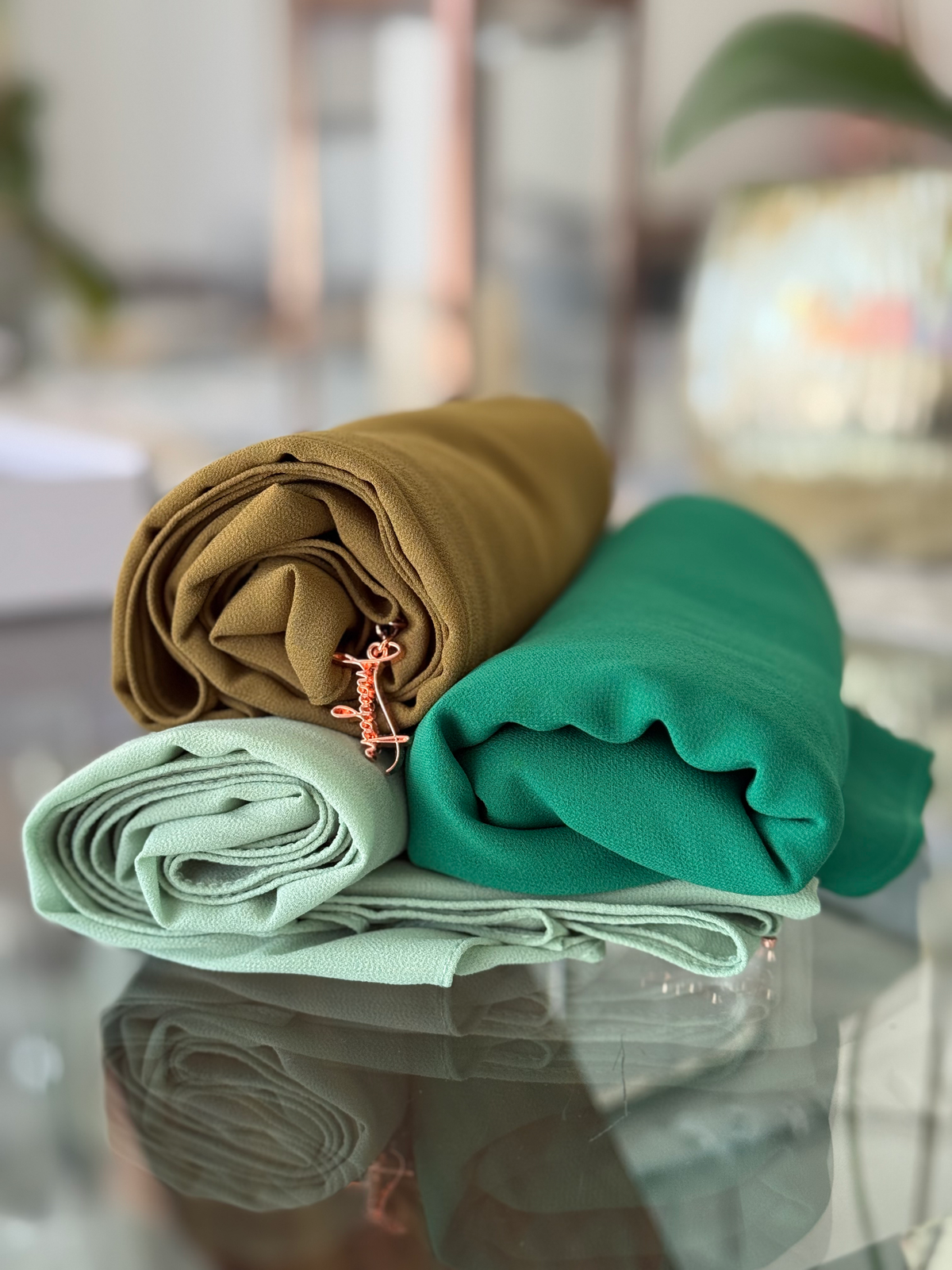 Peppermint ~ Luxury Chiffon – 187 — view 4