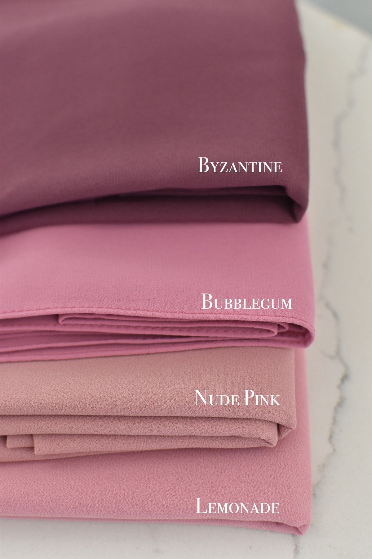 Pinks (individual shades) ~ Luxury Chiffon