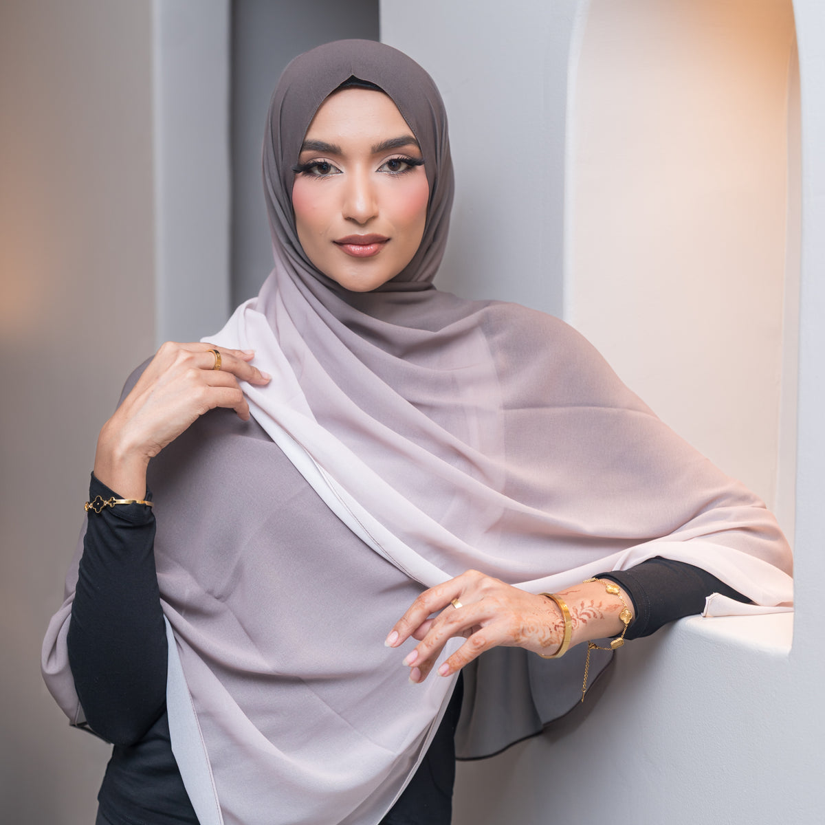 Sandstone ~ Luxury Chiffon — view 2
