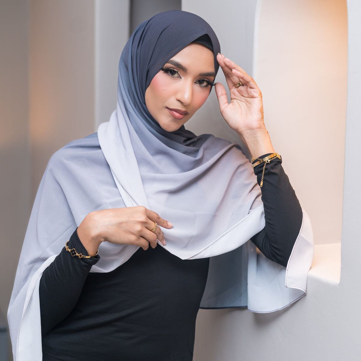 Luxury Ombre Hijab – 273 – 273