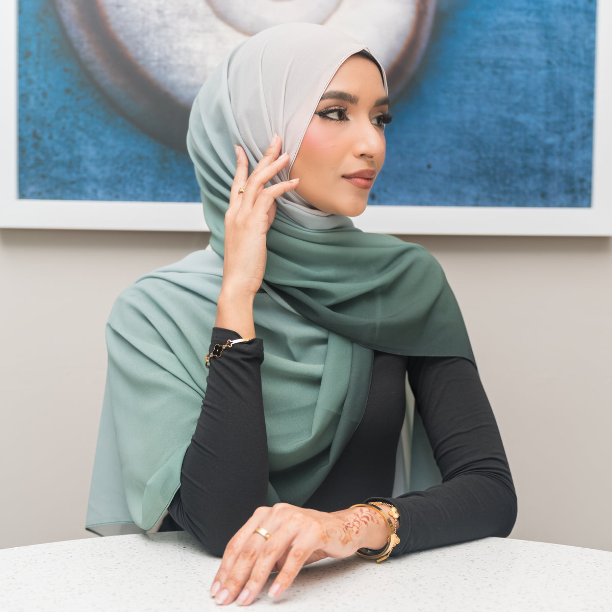 Evergreen ~ Luxury Chiffon