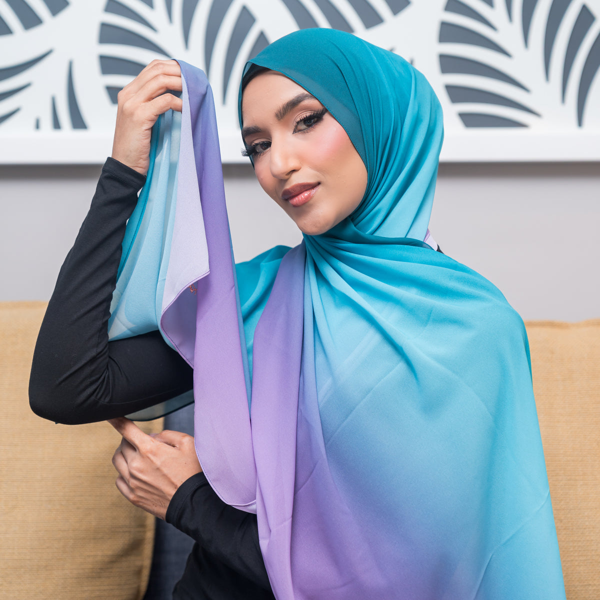 Mermaid ~ Luxury Chiffon — view 2