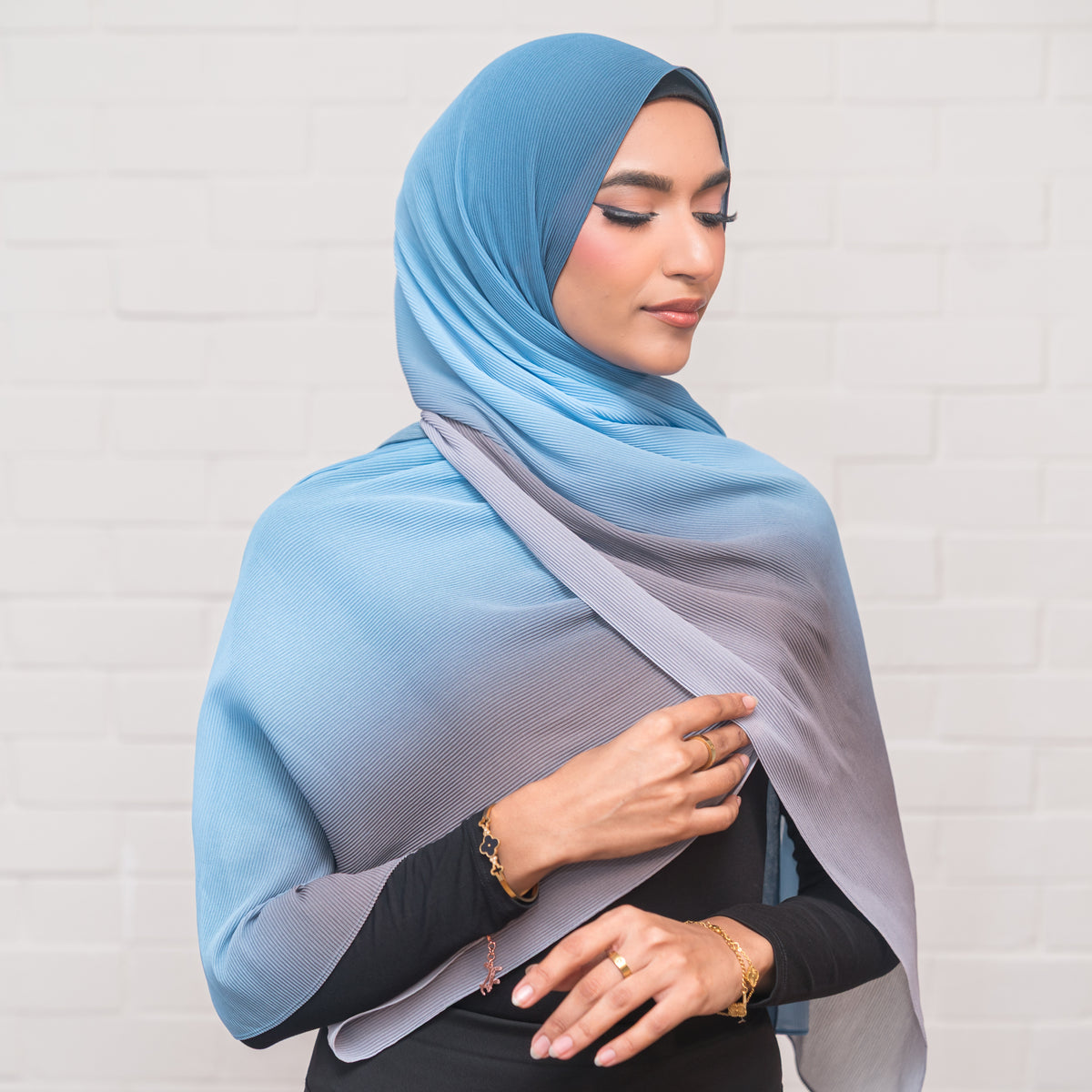 Luxury Ombre Hijab – 289 – 289 — view 2
