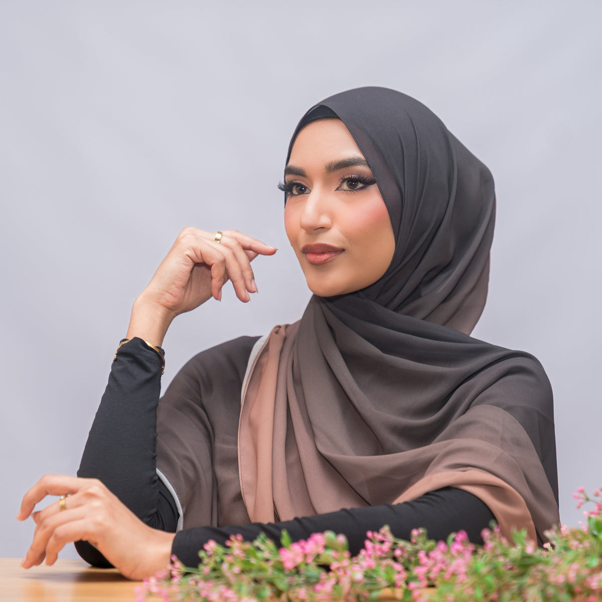 Luxury Ombre Hijab – 313 – 313