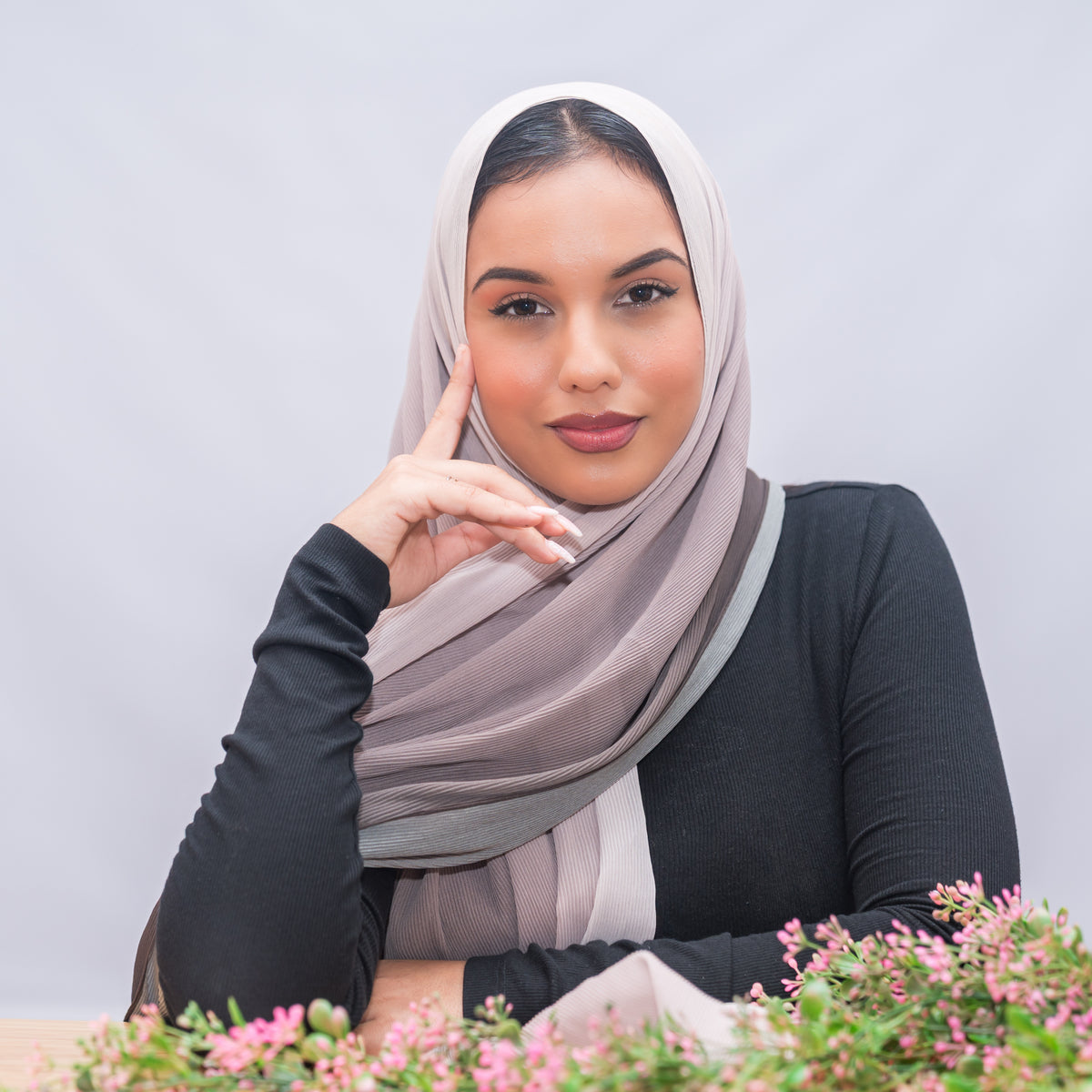 Luxury Ombre Hijab – 314 – 314 — view 2