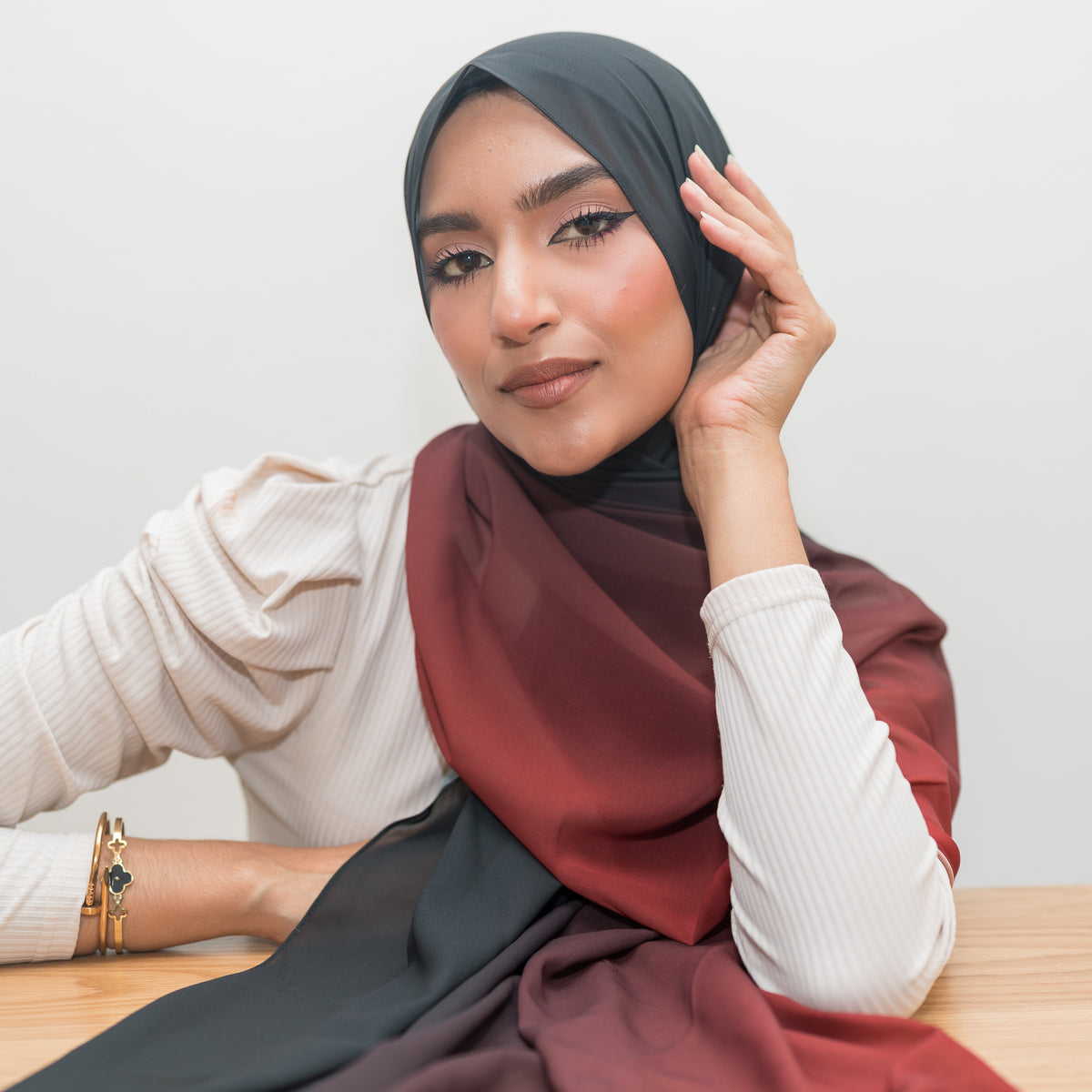 Lava ~ luxury chiffon