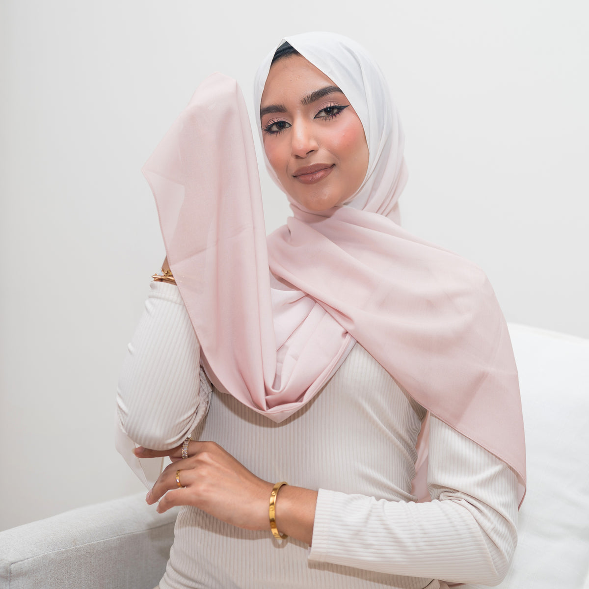 Oyster ~ luxury chiffon