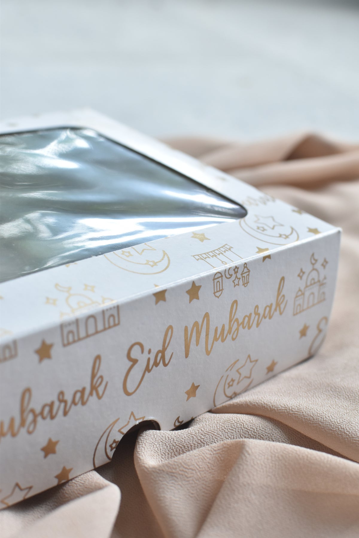 2 scarves & box Eid gift set