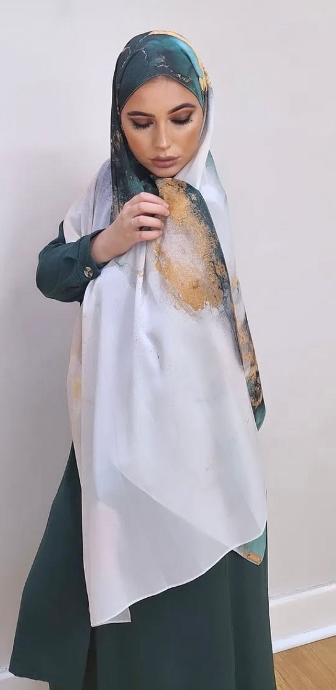 Emerald Royal ~ premium ombre printed — view 2