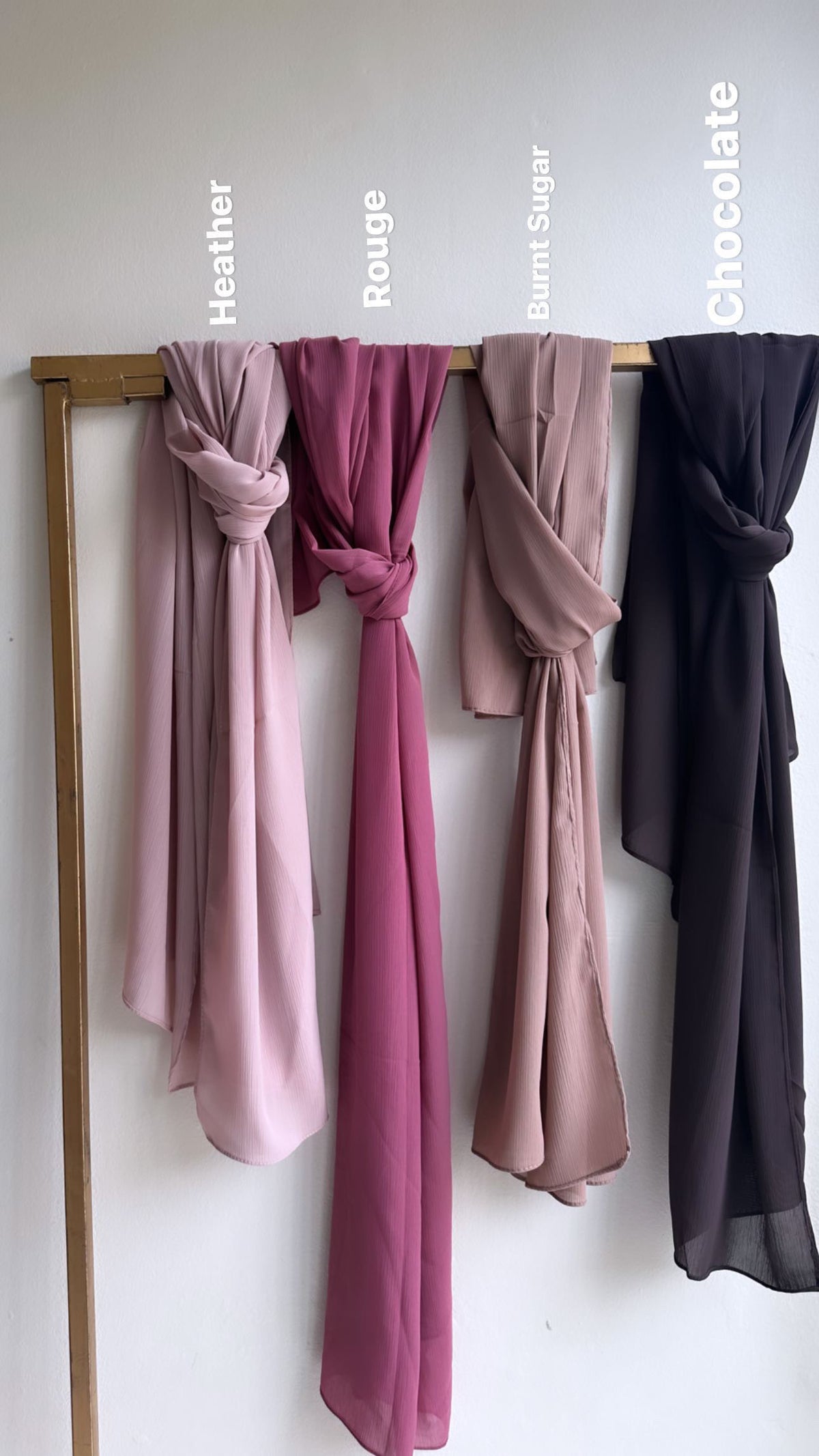 Crinkle Chiffon set of 5 — view 5