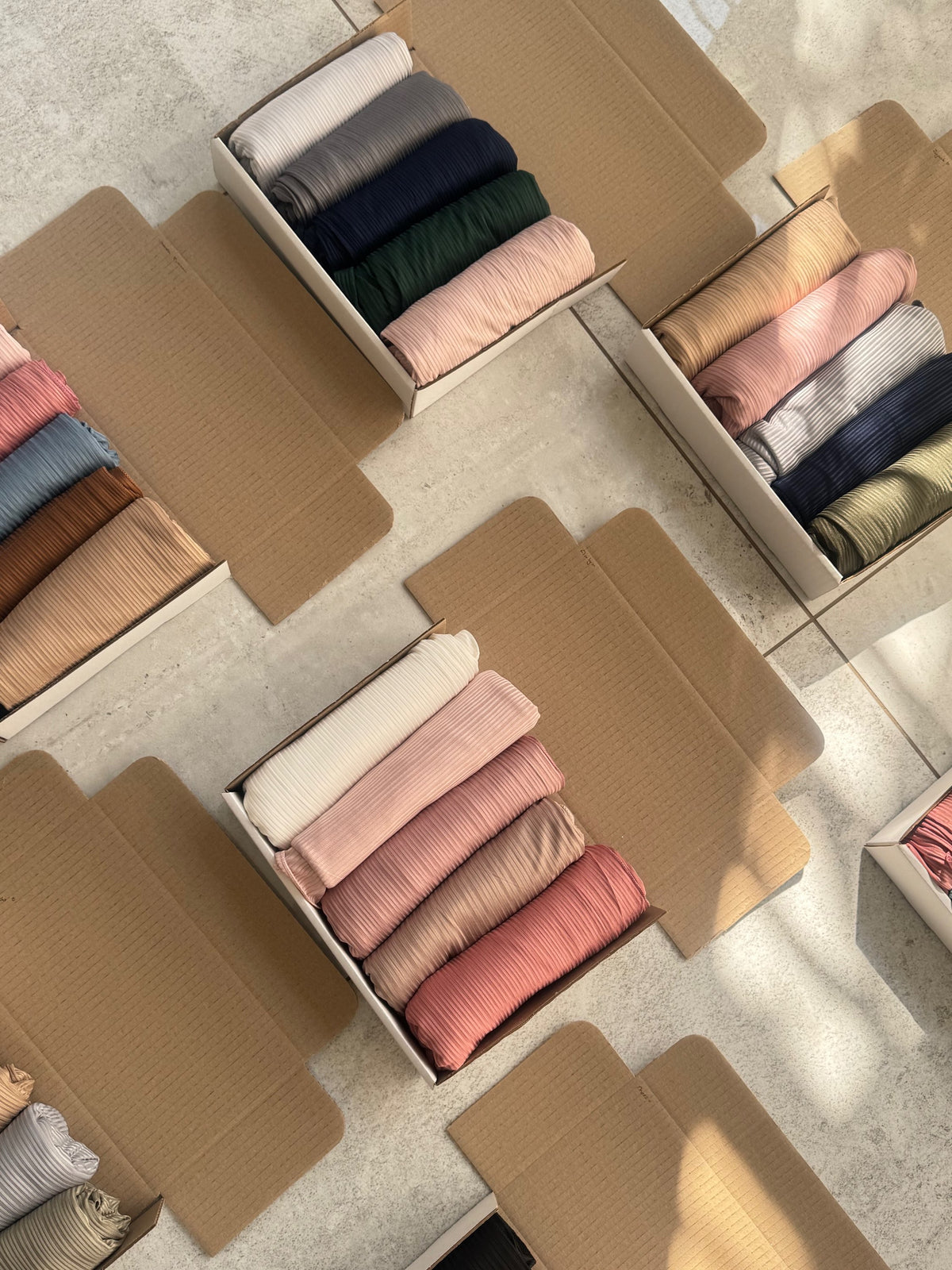 Box of 5 Striped Jersey