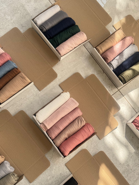 Box of 5 Striped Jersey