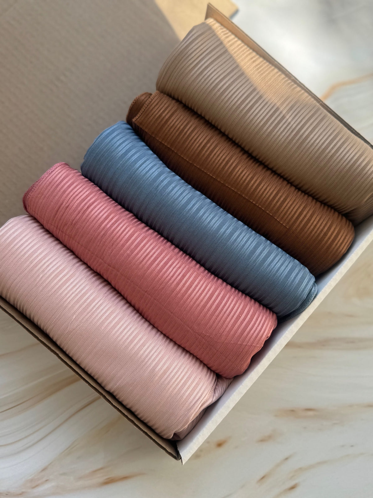 Box of 5 Striped Jersey — view 3