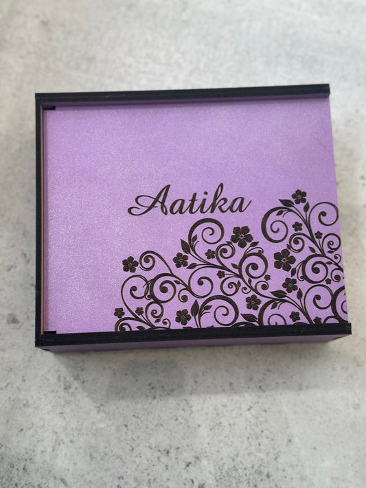 CHIFFON SCARF & GIFT BOX