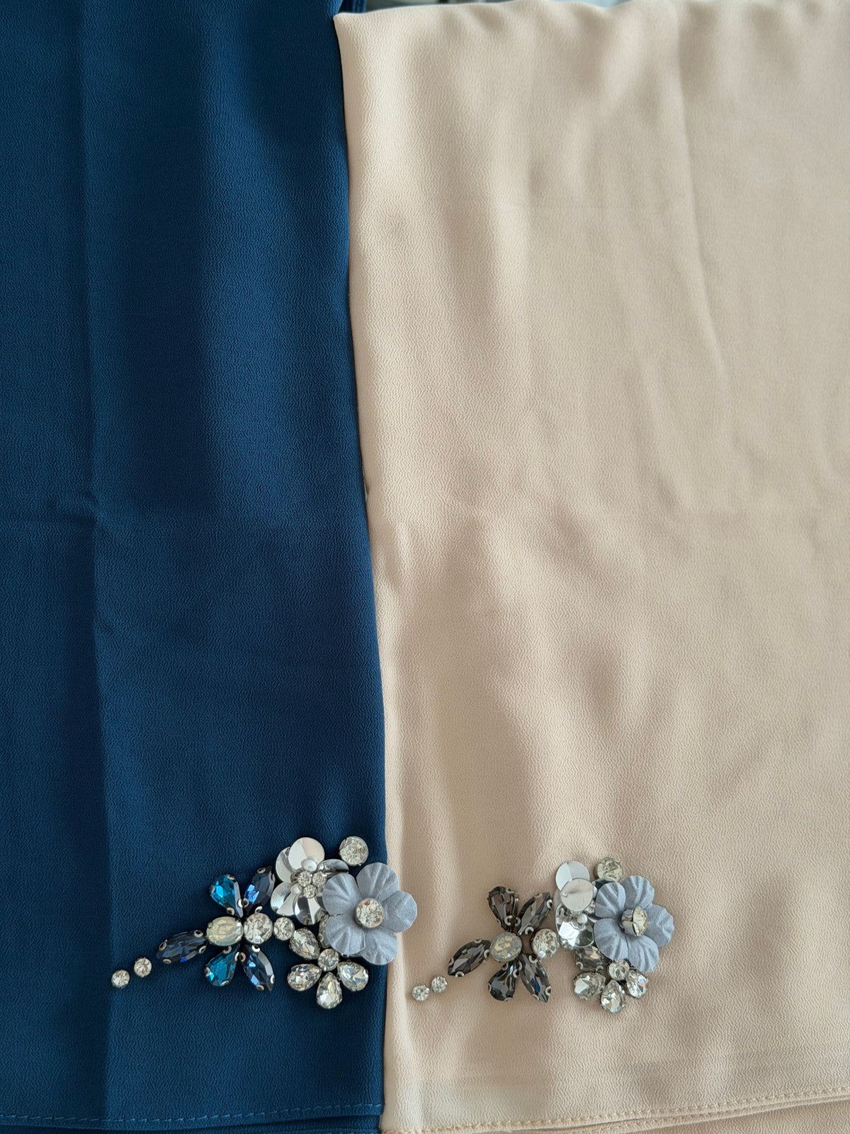 Hand beaded Luxury chiffon – 93 — view 3
