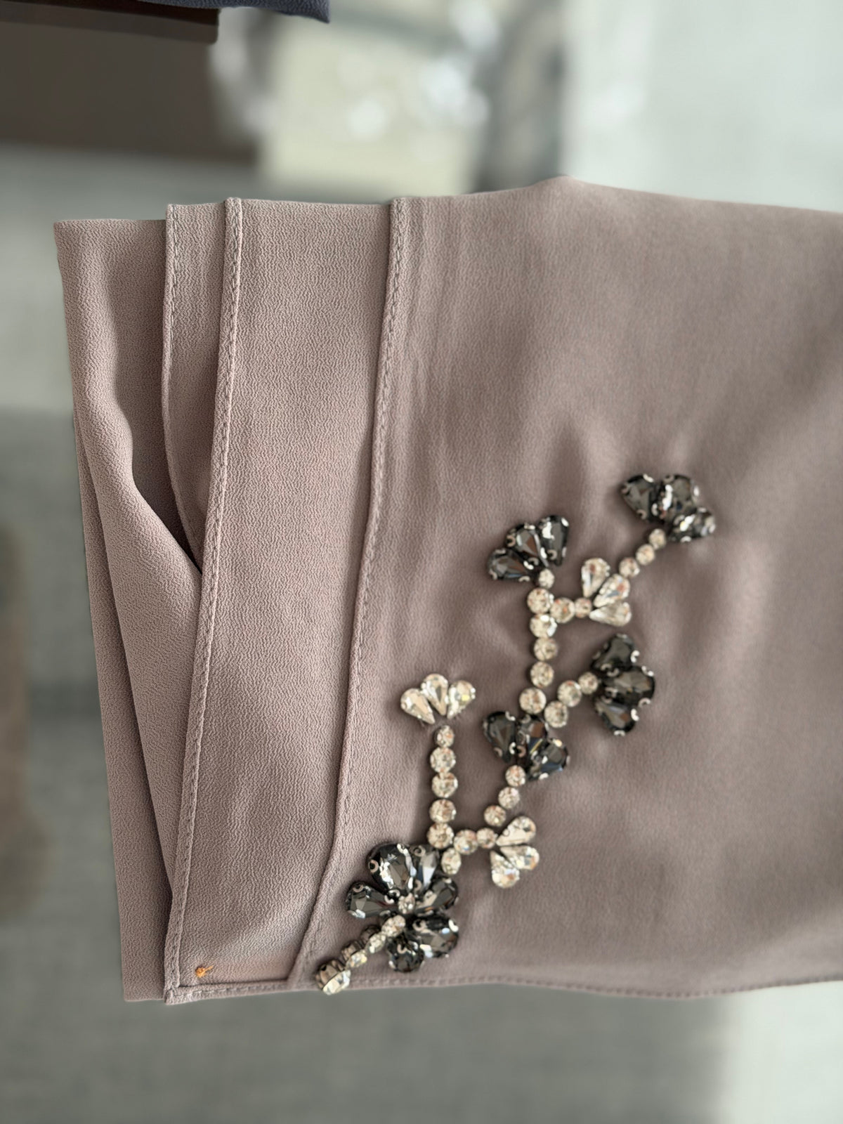 Hand beaded luxury chiffon – 95 — view 4