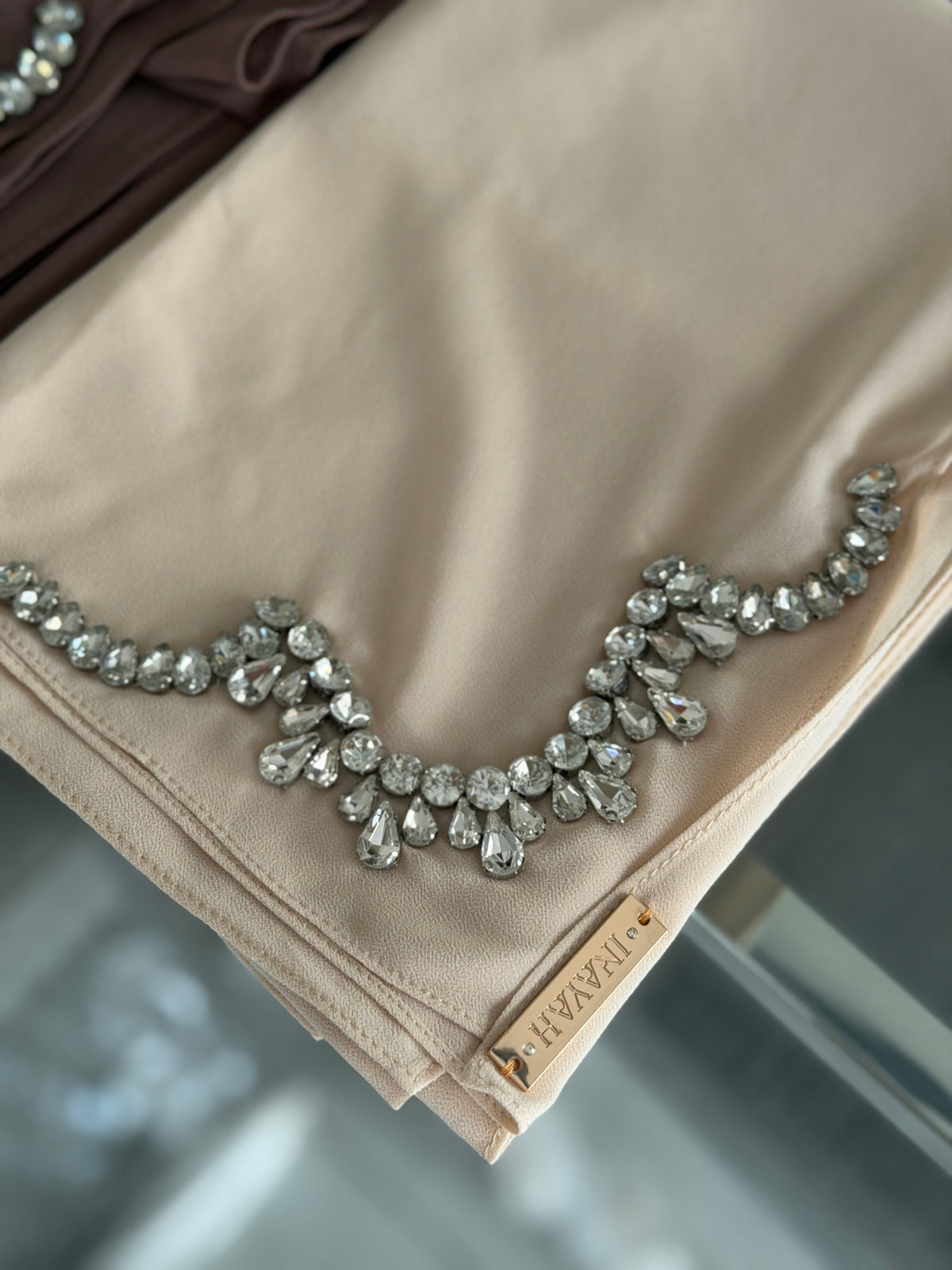 Hand beaded luxury chiffon – 96 — view 3
